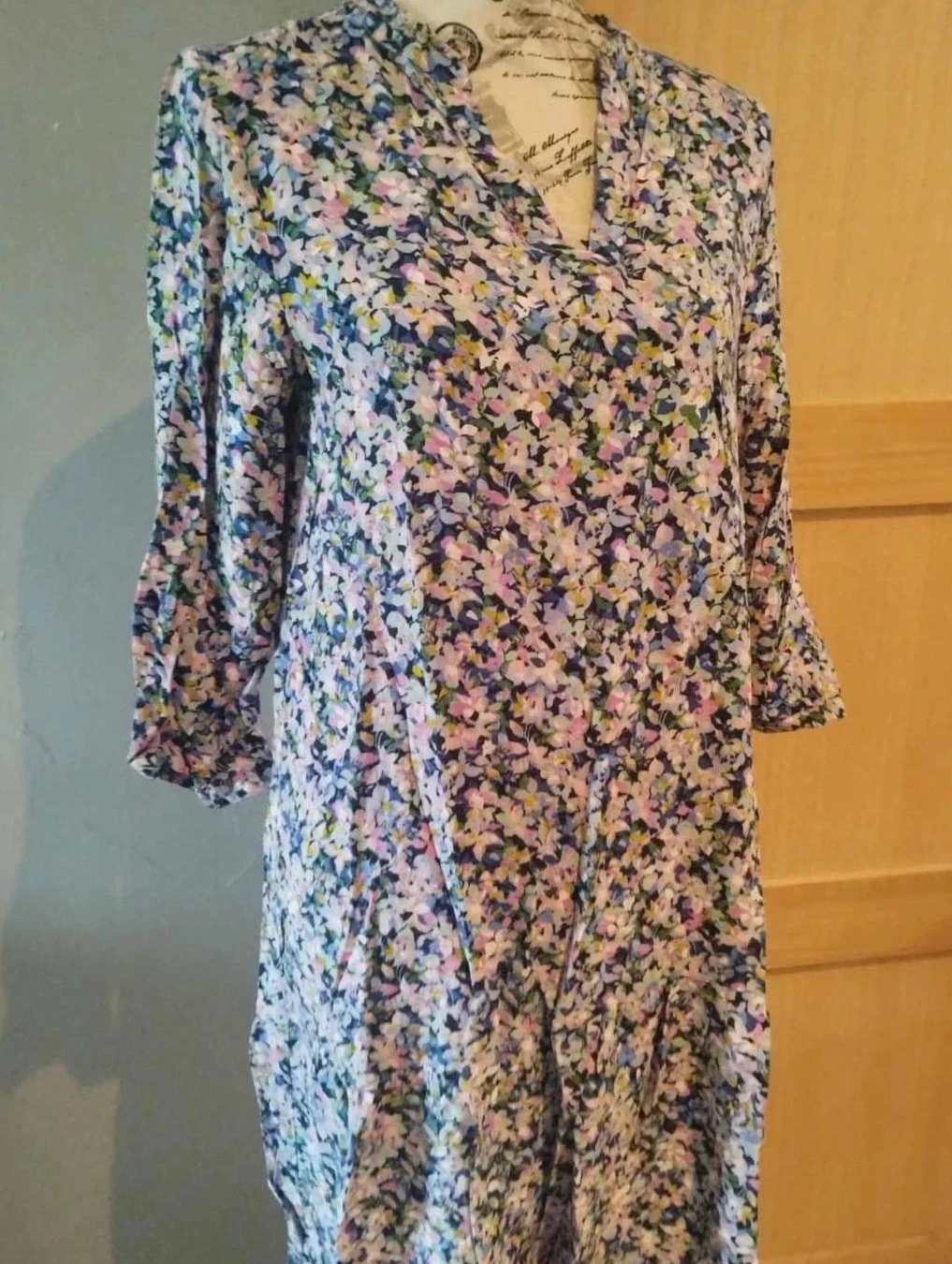 Robe fleurie manches longues, Street One T38/40